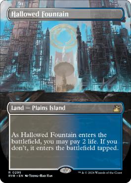 【ENG】■ボーダーレス■《神聖なる泉/Hallowed Fountain》[RVR]