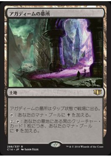 【JPN】《アガディームの墓所/Crypt of Agadeem》[C14]