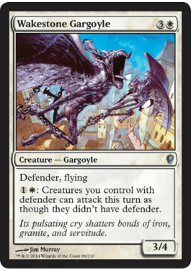 【ENG】【Foil】《覚醒石のガーゴイル/Wakestone Gargoyle》[CNS]