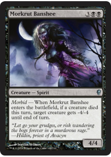 【ENG】【Foil】《モークラットのバンシー/Morkrut Banshee》[CNS]