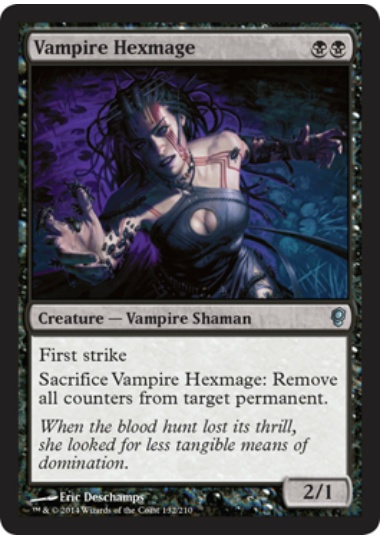 【ENG】【Foil】《吸血鬼の呪詛術士/Vampire Hexmage》[CNS]