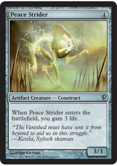 【ENG】【Foil】《平和の徘徊者/Peace Strider》[CNS]