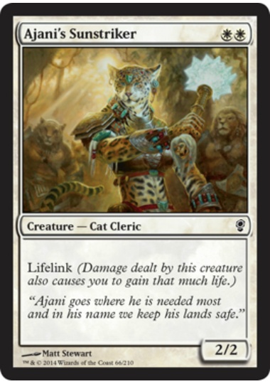 【ENG】【Foil】《アジャニの陽光弾手/Ajani's Sunstriker》[CNS]