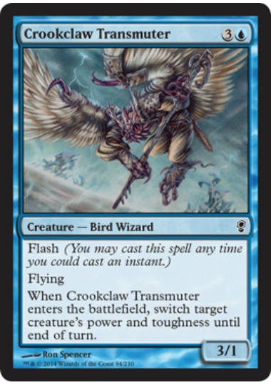 【ENG】【Foil】《歪んだ爪の変成者/Crookclaw Transmuter》[CNS]