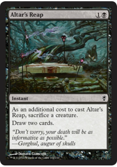 【ENG】【Foil】《祭壇の刈り取り/Altar's Reap》[CNS]