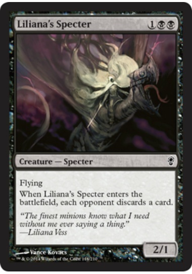 【ENG】【Foil】《リリアナの死霊/Liliana's Specter》[CNS]