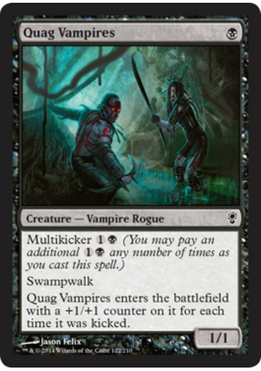 【ENG】【Foil】《泥地の吸血鬼/Quag Vampires》[CNS]