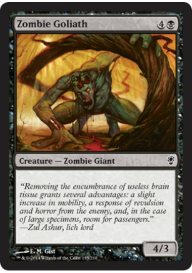 【ENG】【Foil】《ゾンビの大巨人/Zombie Goliath》[CNS]
