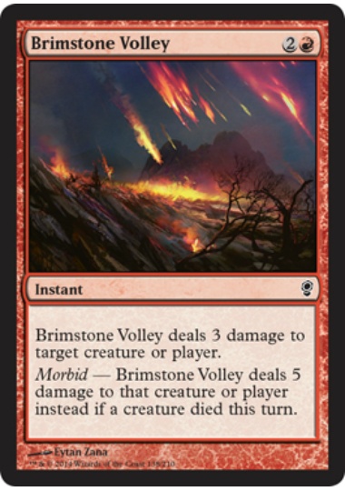 【ENG】【Foil】《硫黄の流弾/Brimstone Volley》[CNS]