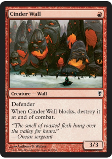 【ENG】【Foil】《燃えがらの壁/Cinder Wall》[CNS]