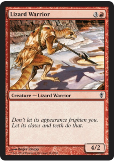 【ENG】【Foil】《トカゲ人間の戦士/Lizard Warrior》[CNS]