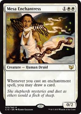 【ENG】《メサの女魔術師/Mesa Enchantress》[C15]