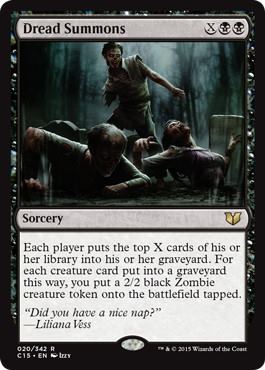 【ENG】《戦慄の召喚/Dread Summons》[C15]