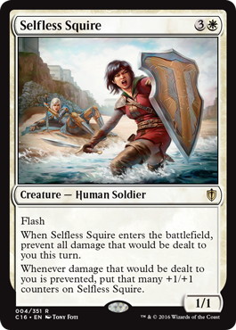 【ENG】《無私の従者/Selfless Squire》[C16]