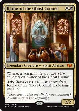 【ENG】《幽霊議員カルロフ/Karlov of the Ghost Council》[C15]
