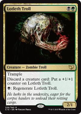 【ENG】《ロッテスのトロール/Lotleth Troll》[C15]