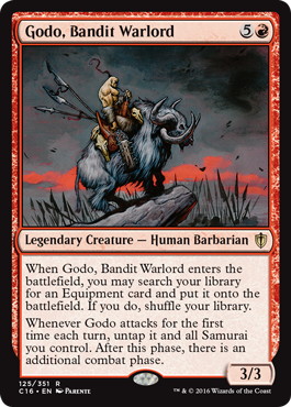 【ENG】《山賊の頭、伍堂/Godo, Bandit Warlord》[C16]