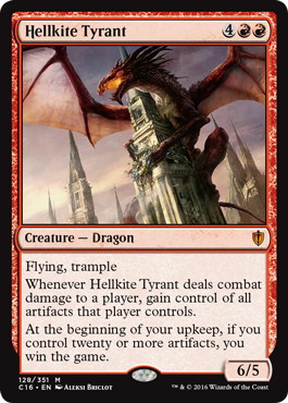 【ENG】《ヘルカイトの暴君/Hellkite Tyrant》[C16]