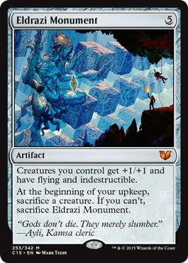 【ENG】《エルドラージの碑/Eldrazi Monument》[C15]