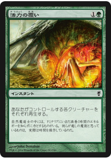 【JPN】【Foil】《活力の覆い/Wrap in Vigor》[CNS]