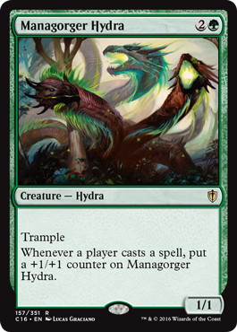 【ENG】《マナ喰らいのハイドラ/Managorger Hydra》[C16]