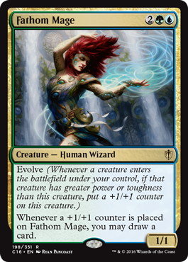 【ENG】《水深の魔道士/Fathom Mage》[C16]