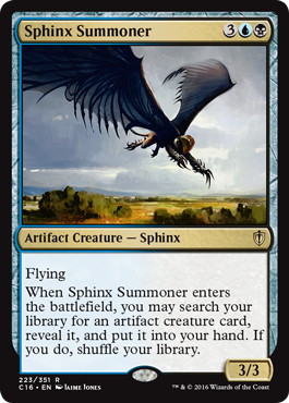 【ENG】《スフィンクスの召喚士/Sphinx Summoner》[C16]