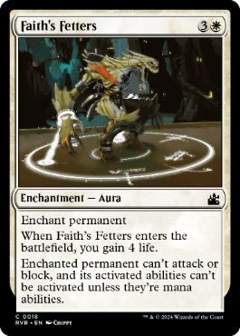 【ENG】【Foil】《信仰の足枷/Faith's Fetters》[RVR]
