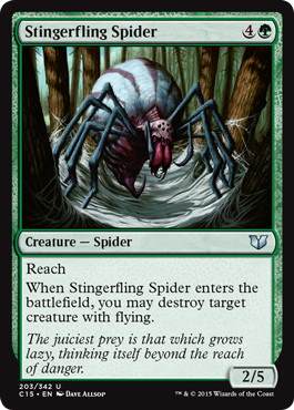 【ENG】《棘投げの蜘蛛/Stingerfling Spider》[C15]