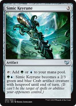 【ENG】《シミックの魔鍵/Simic Keyrune》[C15]