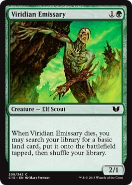 【ENG】《ヴィリジアンの密使/Viridian Emissary》[C15]