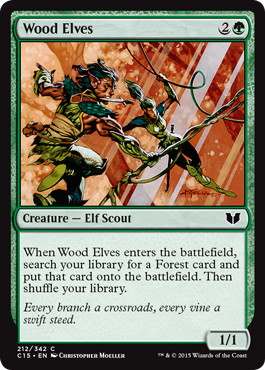 【ENG】《ウッド・エルフ/Wood Elves》[C15]