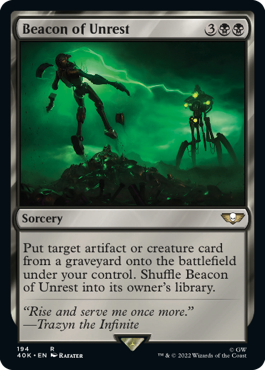 【ENG】《不穏の標/Beacon of Unrest》[40K]