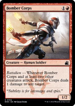 【ENG】【Foil】《爆弾部隊/Bomber Corps》[RVR]