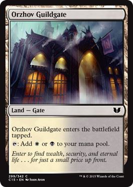 【ENG】《オルゾフのギルド門/Orzhov Guildgate》[C15]