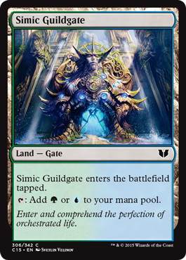 【ENG】《シミックのギルド門/Simic Guildgate》[C15]