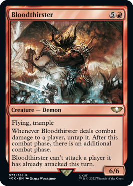 【ENG】《ブラッドサースター/Bloodthirster》[40K]