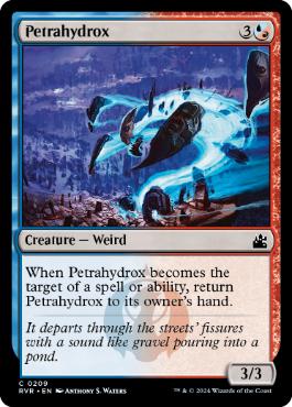 【ENG】【Foil】《鉱岩流液獣/Petrahydrox》[RVR]