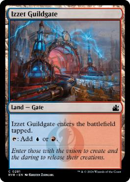 【ENG】【Foil】《イゼットのギルド門/Izzet Guildgate》[RVR]