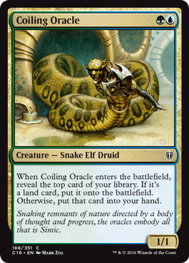 【ENG】《とぐろ巻きの巫女/Coiling Oracle》[C16]