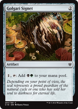 【ENG】《ゴルガリの印鑑/Golgari Signet》[C16]