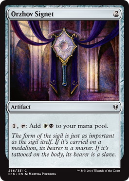 【ENG】《オルゾフの印鑑/Orzhov Signet》[C16]