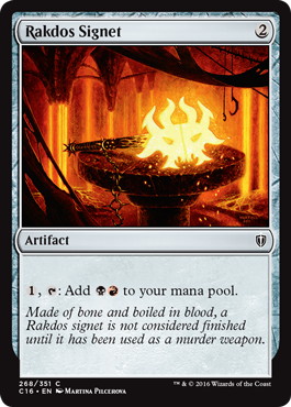 【ENG】《ラクドスの印鑑/Rakdos Signet》[C16]