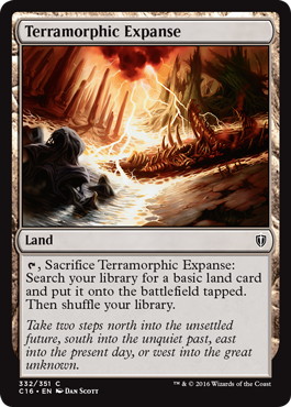 【ENG】《広漠なる変幻地/Terramorphic Expanse》[C16]