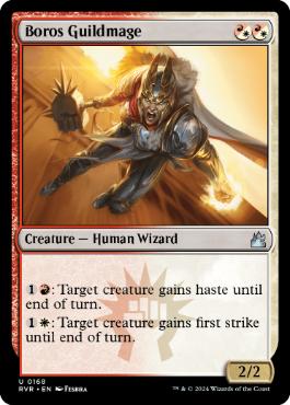 【ENG】【Foil】《ボロスのギルド魔道士/Boros Guildmage》[RVR]