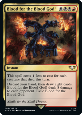 【ENG】《血の神に血を捧げよ！/Blood for the Blood God!》[40K]