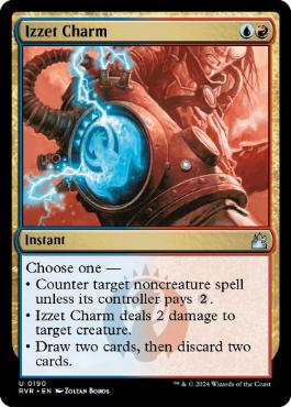 【ENG】【Foil】《イゼットの魔除け/Izzet Charm》[RVR]