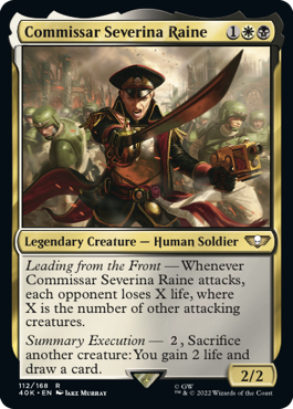 【ENG】《コミッサー・セヴェリナ・レイン/Commissar Severina Raine》[40K]
