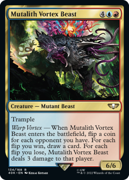 【ENG】《ミュータリス・ヴォーテックスビースト/Mutalith Vortex Beast》[40K]