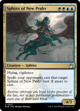 【ENG】【Foil】《新プラーフのスフィンクス/Sphinx of New Prahv》[RVR]